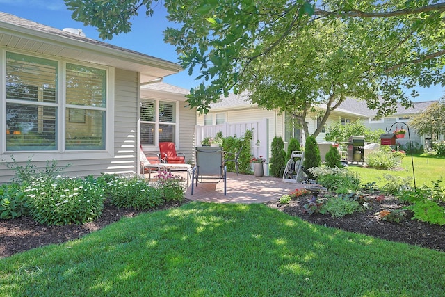 13159 Shirley Ln, Huntley, IL 60142 - view of yard featuring a patio area