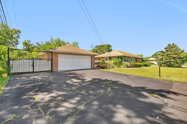 7859 78th St, Bridgeview, IL 60455 - ranch-style home with brick siding and driveway