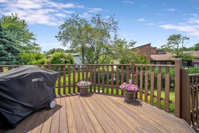 2210 Hedgewood Dr, Bloomington, IL 61704 - deck with grilling area