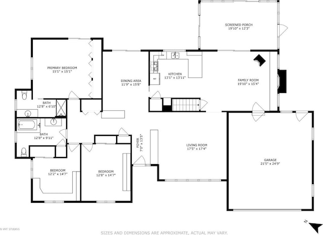 855 Beverly Pl, Lake Forest, IL 60045 - view of room layout
