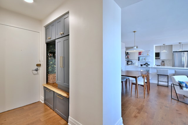 3950 N Lake Shore Dr Unit 810B, Chicago, IL 60613 - mudroom with light wood-style flooring