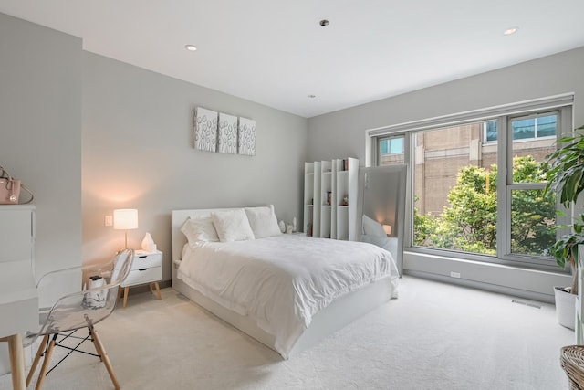 33 W Ontario St Unit Th5, Chicago, IL 60654 - bedroom featuring carpet and recessed lighting
