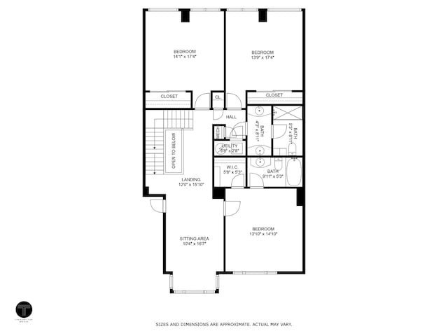 33 W Ontario St Unit Th5, Chicago, IL 60654 - view of property floor plan