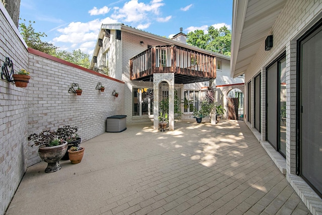1444 Guildford Dr, Bourbonnais, IL 60914 - view of patio / terrace with a deck