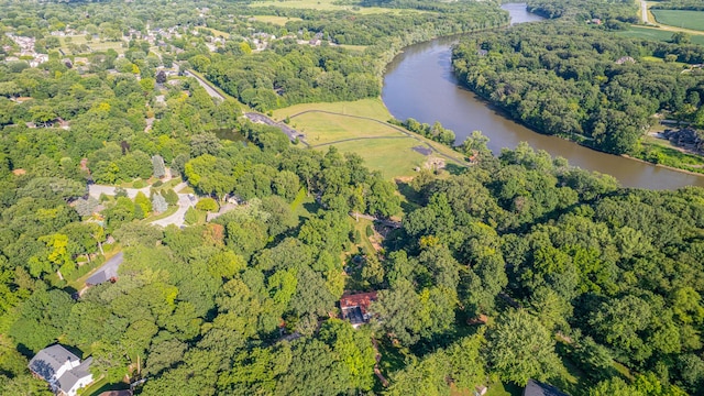 1444 Guildford Dr, Bourbonnais, IL 60914 - view of property location featuring a nearby body of water and a heavily wooded area