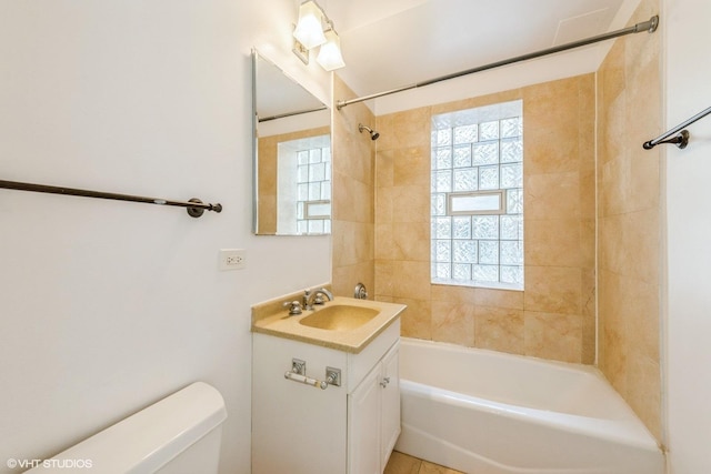 5412 N Kenmore Ave Unit 1W, Chicago, IL 60640 - full bathroom featuring shower / bathtub combination and vanity
