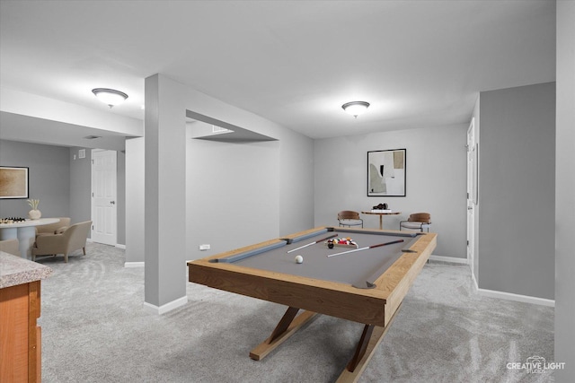 1918 Congrove Dr, Aurora, IL 60504 - playroom featuring carpet and billiards