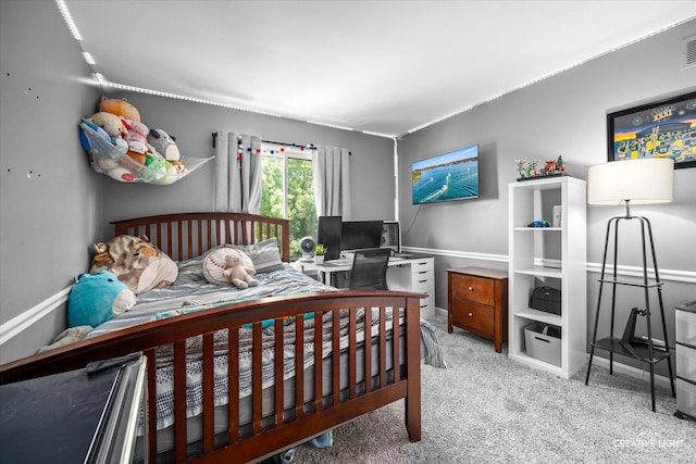 1918 Congrove Dr, Aurora, IL 60504 - bedroom with light carpet and baseboards
