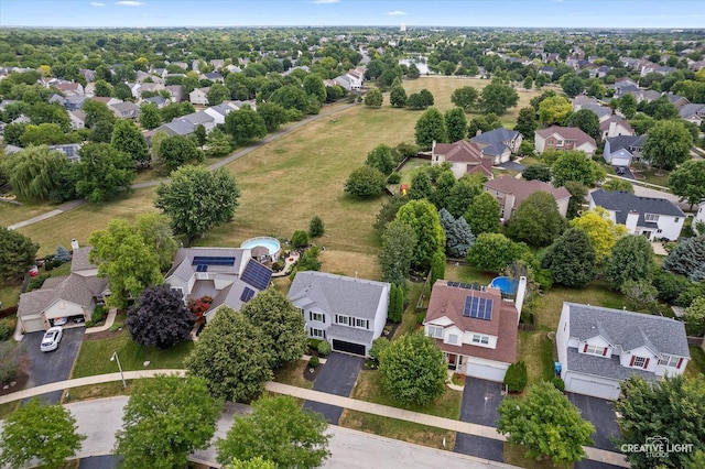 1918 Congrove Dr, Aurora, IL 60504 - aerial perspective of suburban area