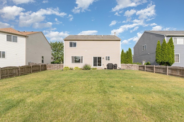 1704 Cascade Ridge Dr, Plainfield, IL 60586 - back of property featuring a fenced backyard