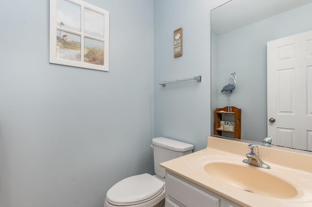 1704 Cascade Ridge Dr, Plainfield, IL 60586 - half bath featuring vanity and toilet