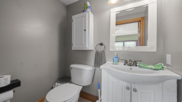 502 N Dixon Ave, Dixon, IL 61021 - bathroom featuring toilet and vanity