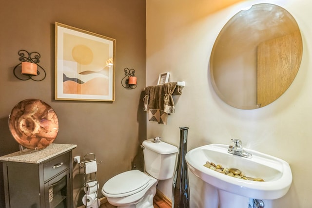 6500 Pasture Side Trl, Matteson, IL 60443 - bathroom with a sink and toilet