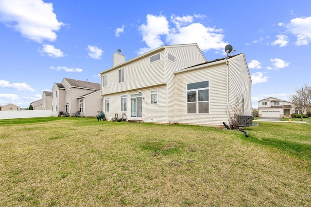 6500 Pasture Side Trl, Matteson, IL 60443 - back of property featuring a chimney