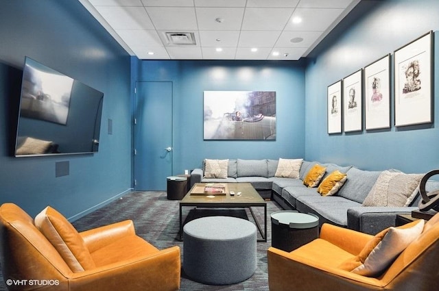 450 E Waterside Dr Unit 1606, Chicago, IL 60601 - common area with a drop ceiling and recessed lighting