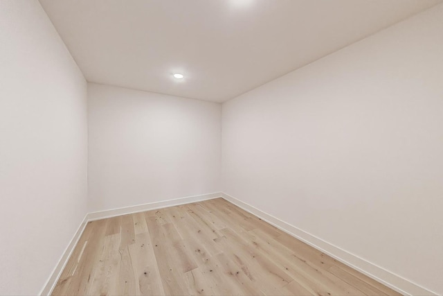 5830 Brookbank Rd, Downers Grove, IL 60516 - empty room featuring light wood-style flooring and recessed lighting