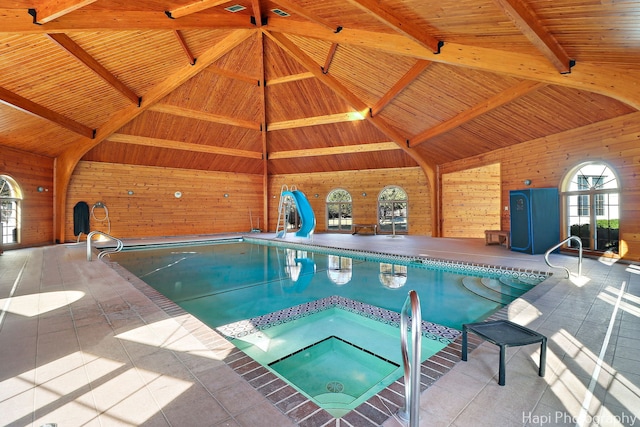74 Dundee Ln, Barrington Hills, IL 60010 - view of indoor pool