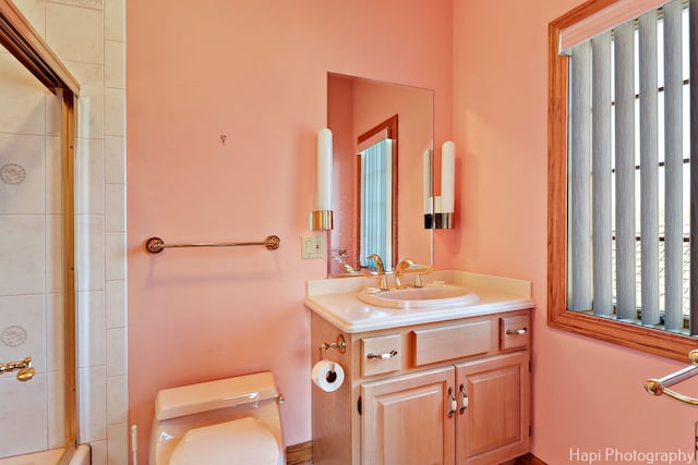 74 Dundee Ln, Barrington Hills, IL 60010 - full bath featuring vanity and bath / shower combo with glass door