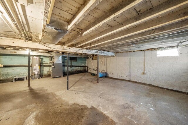 2133 Luther Ave, Lockport, IL 60441 - below grade area with water heater and heating unit