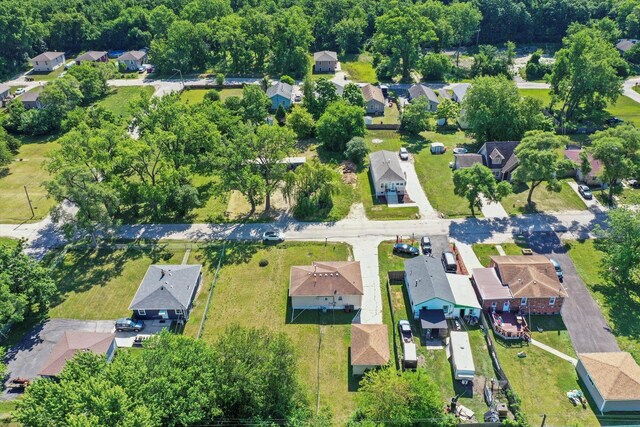 2133 Luther Ave, Lockport, IL 60441 - aerial view of property and surrounding area with nearby suburban area