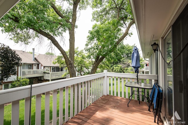 257 Coventry Cir Unit 136, Vernon Hills, IL 60061 - view of deck