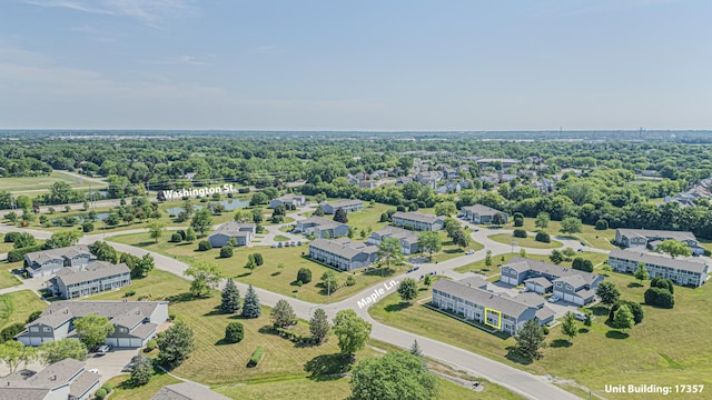 17357 W Maple Ln, Gurnee, IL 60031 - aerial perspective of suburban area