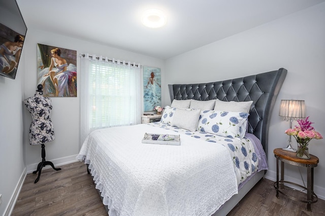 1815 Evergreen Ave, Hanover Park, IL 60133 - bedroom with dark wood-style floors