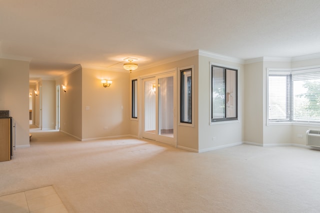 470 Fawell Blvd Unit 411, Glen Ellyn, IL 60137 - empty room with light colored carpet and crown molding
