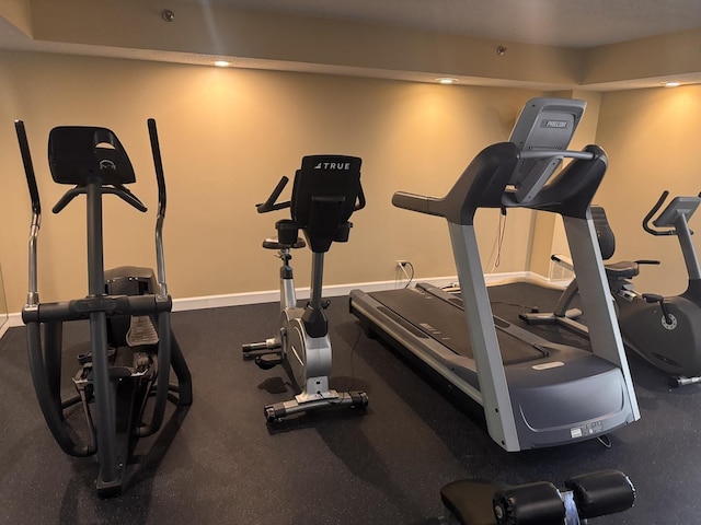 470 Fawell Blvd Unit 411, Glen Ellyn, IL 60137 - view of gym