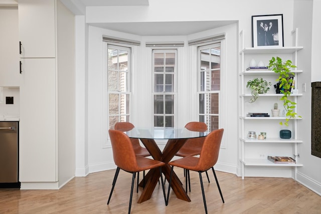1225 N Paulina St Unit 3S, Chicago, IL 60622 - dining area with light wood finished floors