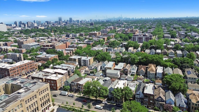 1629 W Foster Ave, Chicago, IL 60640 - aerial view of city skyline