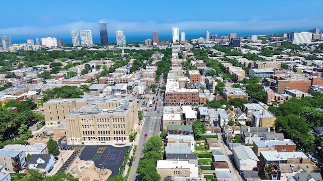 1629 W Foster Ave, Chicago, IL 60640 - aerial overview of property's location with nearby urban area