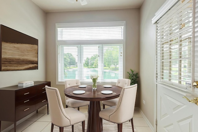 6433 Pine Cone Dr Unit 1, Tinley Park, IL 60477 - dining area featuring light tile patterned floors and plenty of natural light
