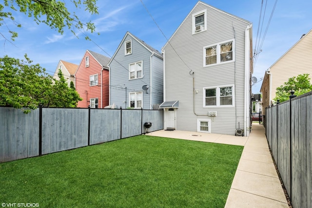 4330 S Talman Ave, Chicago, IL 60632 - back of property featuring a fenced backyard and a patio area