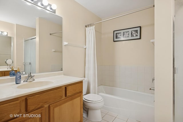 1007 Enfield Dr Unit 1007, Northbrook, IL 60062 - bathroom featuring tile patterned floors and vanity