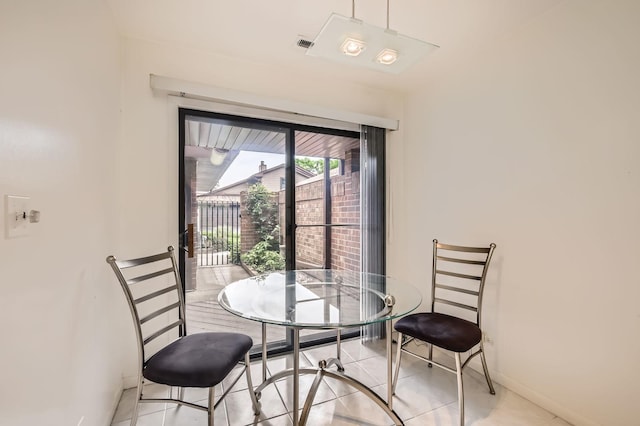37 White Birch Ln, Westmont, IL 60559 - dining room with baseboards and light tile patterned floors