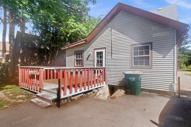 428 E Wilson St, Batavia, IL 60510 - back of house featuring a deck and a patio