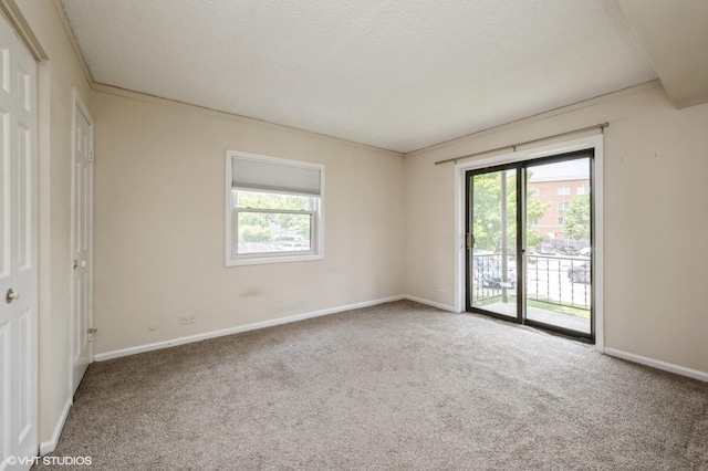 3325 Kirchoff Rd Unit 3E, Rolling Meadows, IL 60008 - spare room with carpet flooring and a textured ceiling