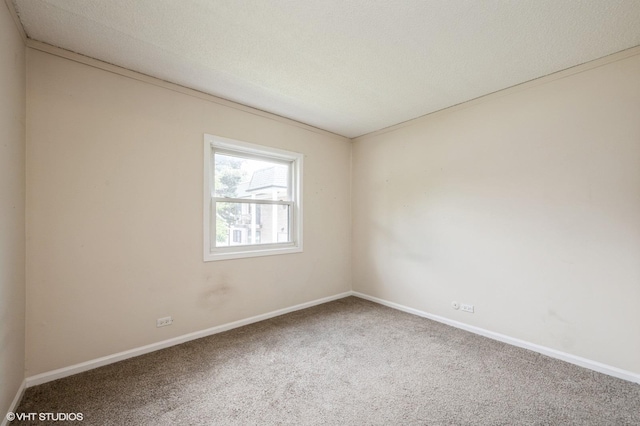 3325 Kirchoff Rd Unit 3E, Rolling Meadows, IL 60008 - carpeted spare room featuring a textured ceiling