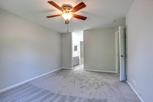 13 Willow Pkwy, Buffalo Grove, IL 60089 - empty room featuring a ceiling fan and carpet floors