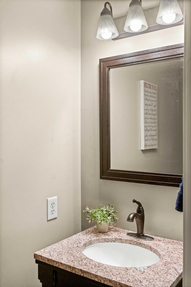 1201 Riviera Dr, Bloomington, IL 61701 - bathroom featuring vanity