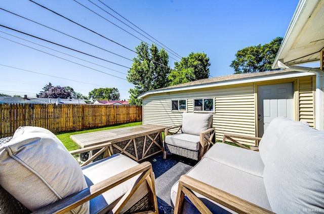 4209 SW Hwy Unit 4209, Hometown, IL 60456 - view of patio with an outdoor hangout area