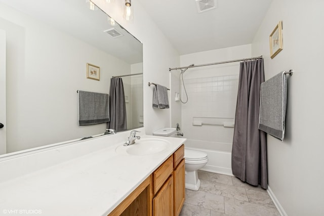 2714 Arbor Dr, Mchenry, IL 60050 - full bathroom with vanity and shower / bath combination with curtain