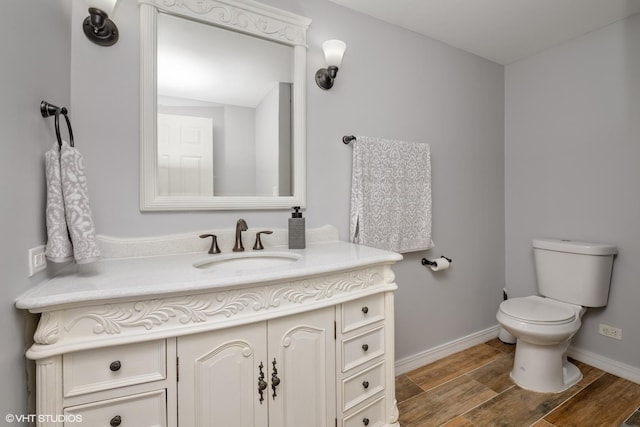 2714 Arbor Dr, Mchenry, IL 60050 - half bath with vanity and wood finished floors