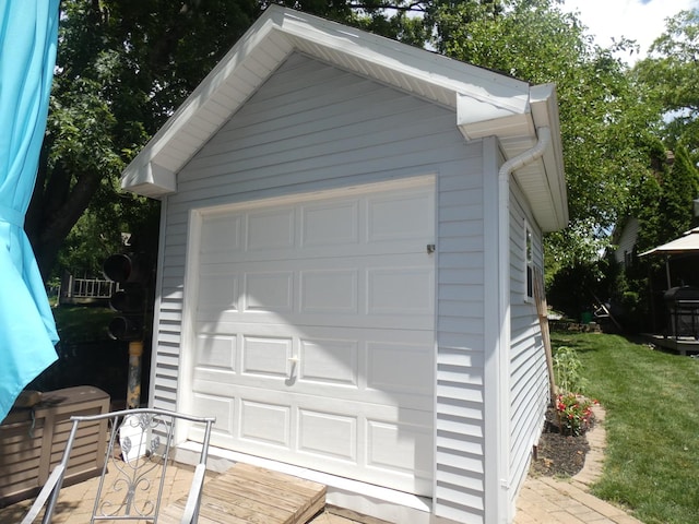 235 Fox Trail Ct, Bourbonnais, IL 60914 - view of detached garage