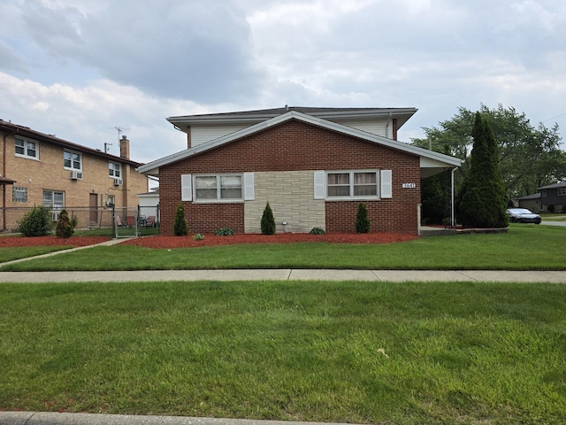 3641 W 120th St, Alsip, IL 60803 - view of home's exterior featuring brick siding