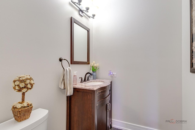 202 Dallas Dr, Bartlett, IL 60103 - bathroom featuring vanity and toilet
