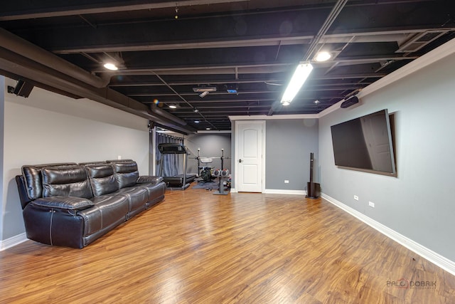 202 Dallas Dr, Bartlett, IL 60103 - living room featuring wood finished floors