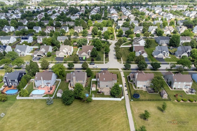 202 Dallas Dr, Bartlett, IL 60103 - aerial perspective of suburban area
