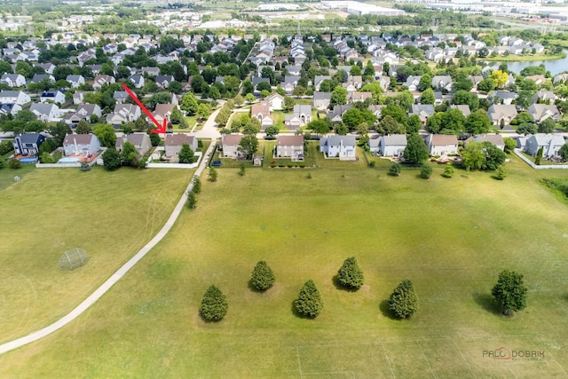 202 Dallas Dr, Bartlett, IL 60103 - aerial perspective of suburban area